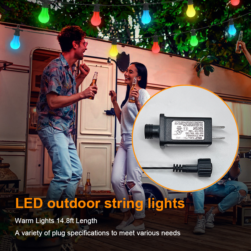  HCP086  G60四色户外灯串